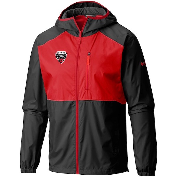 D.C. United Columbia Flash Forward Windbreaker Jacket - Black