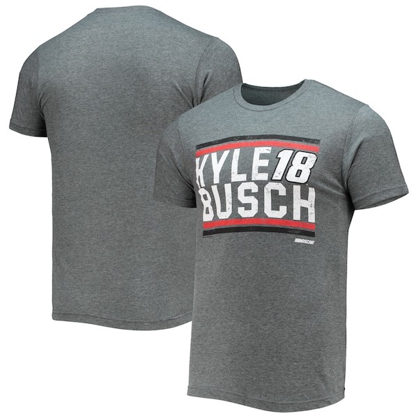 Kyle Busch Restart T-Shirt - Heathered Charcoal