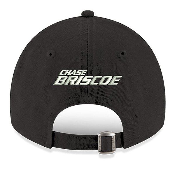 Chase Briscoe New Era Enzyme Washed 9TWENTY Adjustable Hat - Black