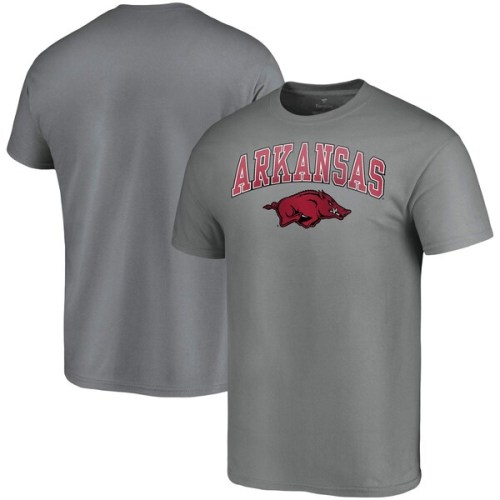 Arkansas Razorbacks Fanatics Branded Campus T-Shirt - Charcoal