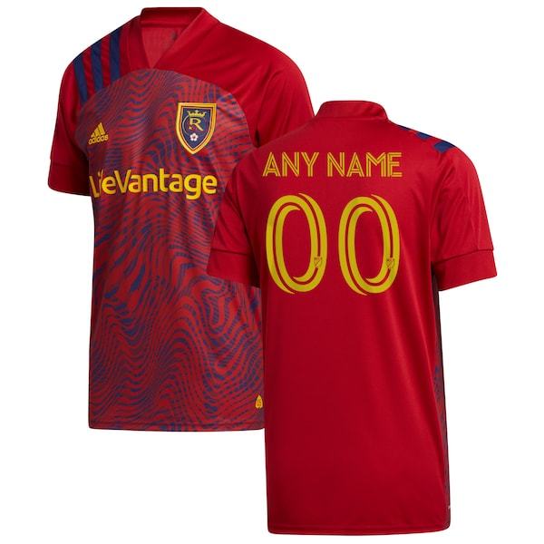Real Salt Lake adidas Youth 2020 Primary Custom Replica Jersey - Red