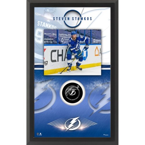 Steven Stamkos Tampa Bay Lightning Fanatics Authentic Framed Autographed Hockey Puck Shadowbox with Official Game Puck