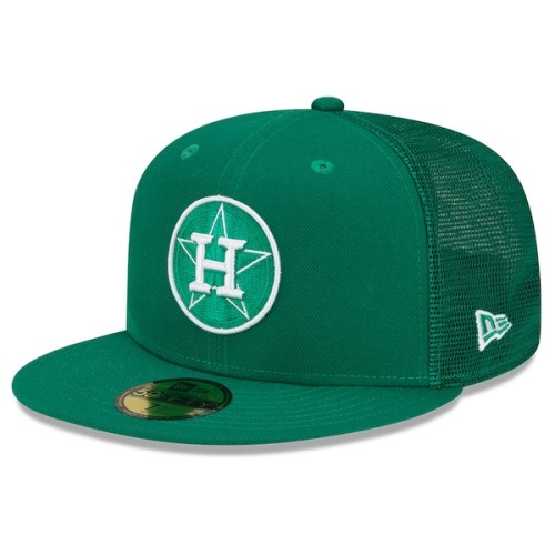 Houston Astros New Era 2022 St. Patrick's Day On-Field 59FIFTY Fitted Hat - Green