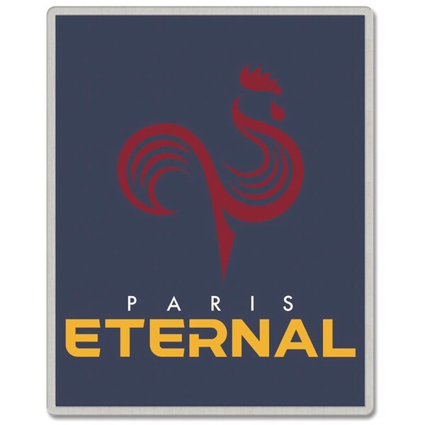 Paris Eternal WinCraft Rectangle Pin