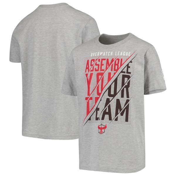 Atlanta Reign Youth Overwatch League Assemble T-Shirt - Heathered Gray