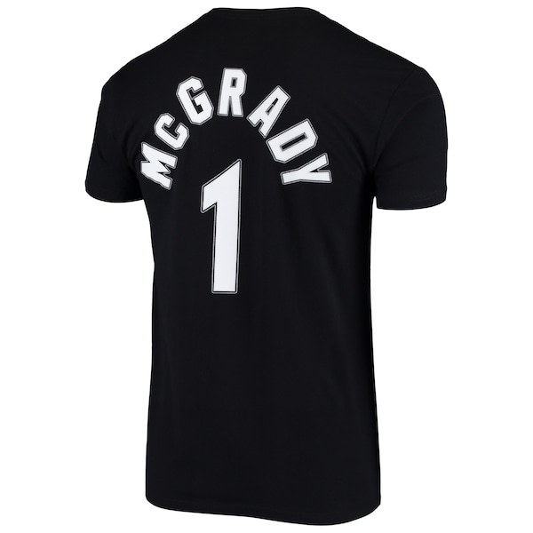 Tracy McGrady Orlando Magic Mitchell & Ness Hardwood Classics Stitch Name & Number T-Shirt - Black