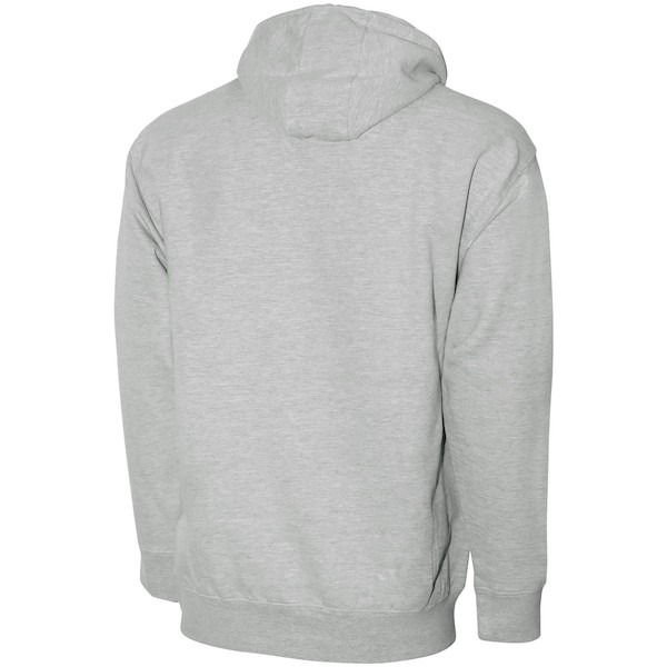 Beast Mode Basic Double Printed Pullover Hoodie - Gray