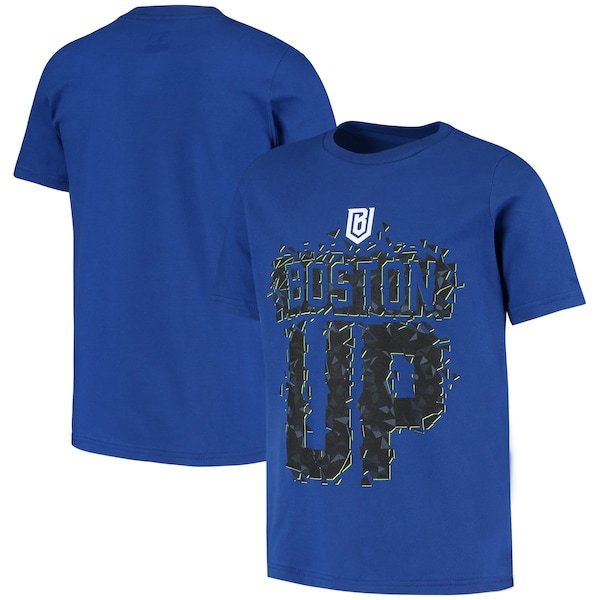 Boston Uprising Youth Overwatch League Team Slogan T-Shirt - Blue