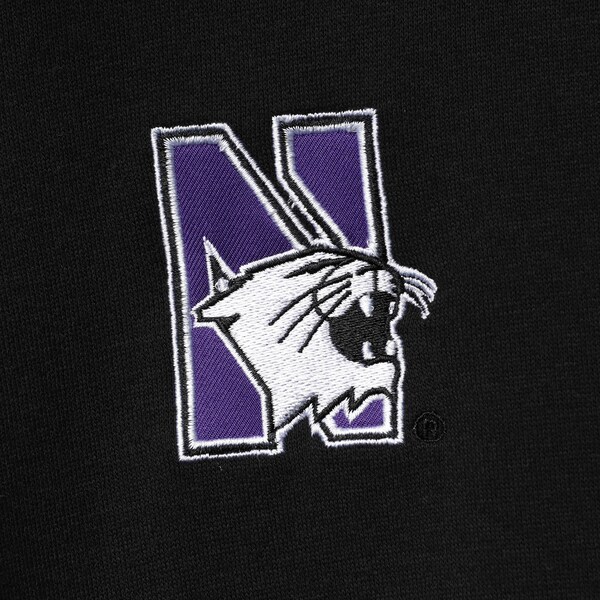 Northwestern Wildcats Colosseum Tortugas Logo Quarter-Zip Jacket - Black