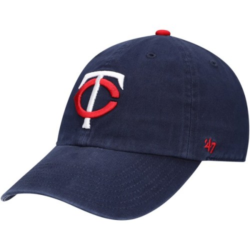 Minnesota Twins '47 Youth Team Logo Clean Up Adjustable Hat - Navy