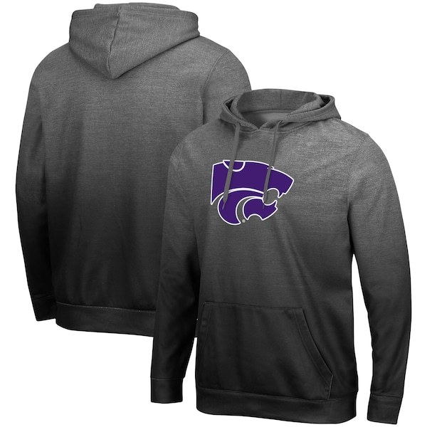 Kansas State Wildcats Colosseum Gradient Pullover Hoodie - Heathered Gray