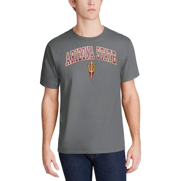 Arizona State Sun Devils Fanatics Branded Campus T-Shirt - Charcoal