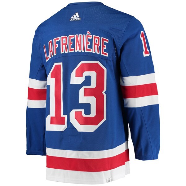 Alexis Lafreniere New York Rangers adidas Home Primegreen Authentic Pro Player Jersey - Blue