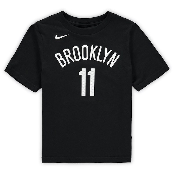 Kyrie Irving Brooklyn Nets Nike Preschool Team Name & Number T-Shirt - Black