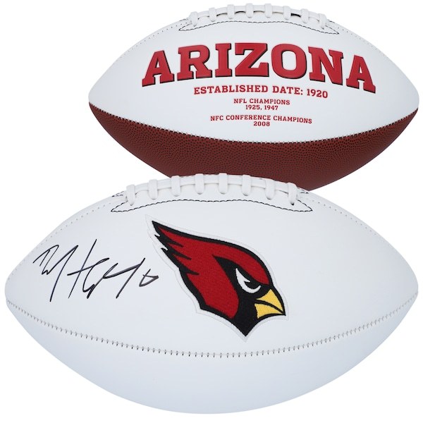 DeAndre Hopkins Arizona Cardinals Fanatics Authentic Autographed White Panel Football