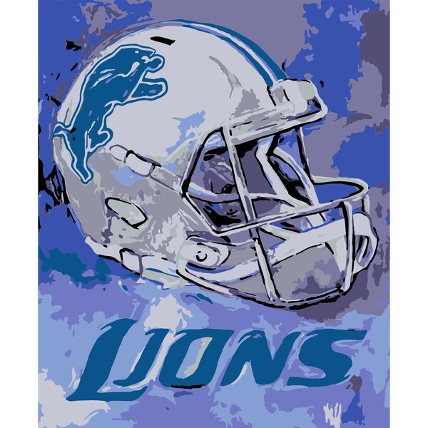 Detroit Lions Team Pride Paint By Number Kit