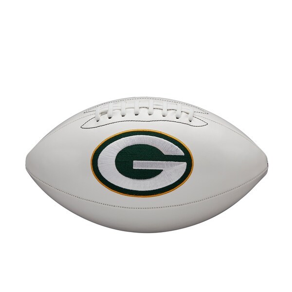 Green Bay Packers Fanatics Authentic Unsigned Wilson White Panel Collectible Football