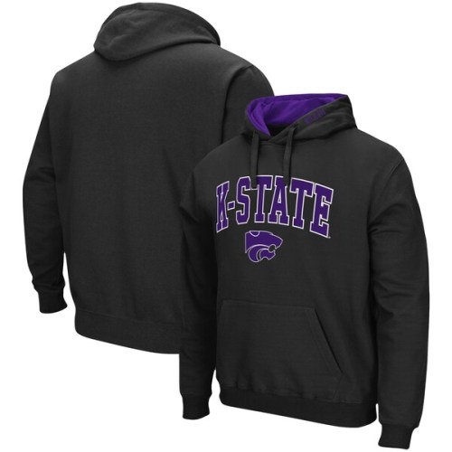 Kansas State Wildcats Colosseum Arch & Logo 3.0 Pullover Hoodie - Black