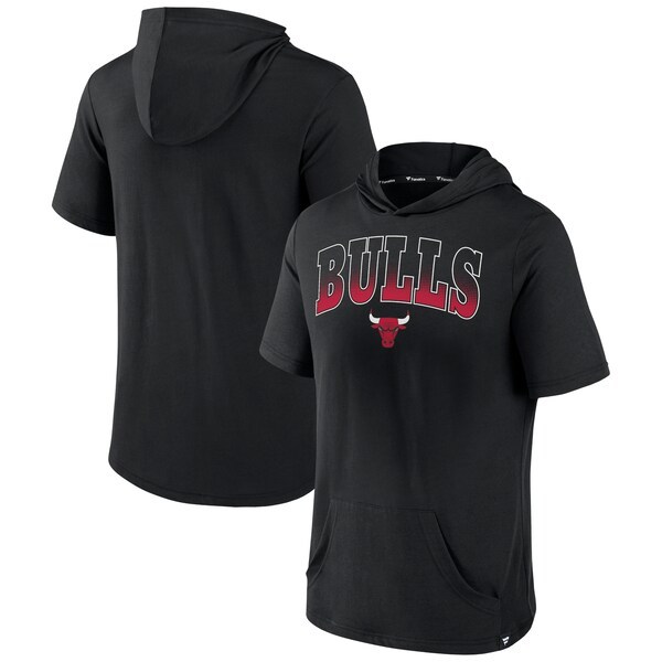 Chicago Bulls Fanatics Branded Guard The Rim Hoodie T-Shirt - Black
