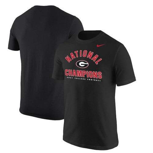 Georgia Bulldogs Nike College Football Playoff 2021 National Champions Arch T-Shirt - Black