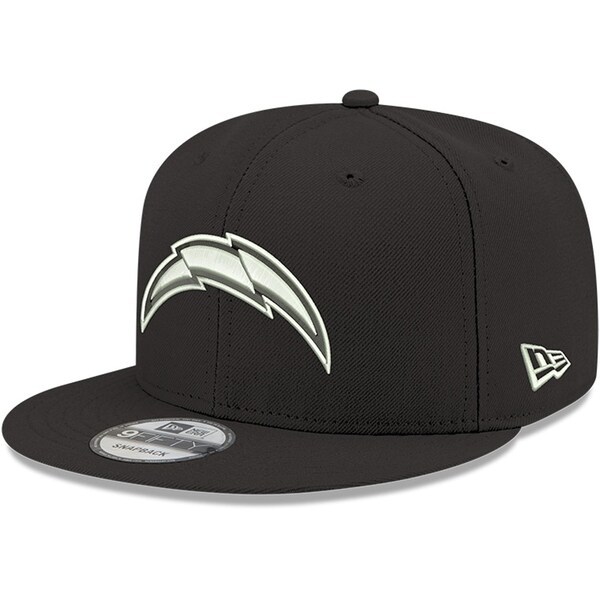 Los Angeles Chargers New Era B-Dub 9FIFTY Adjustable Snapback Hat - Black