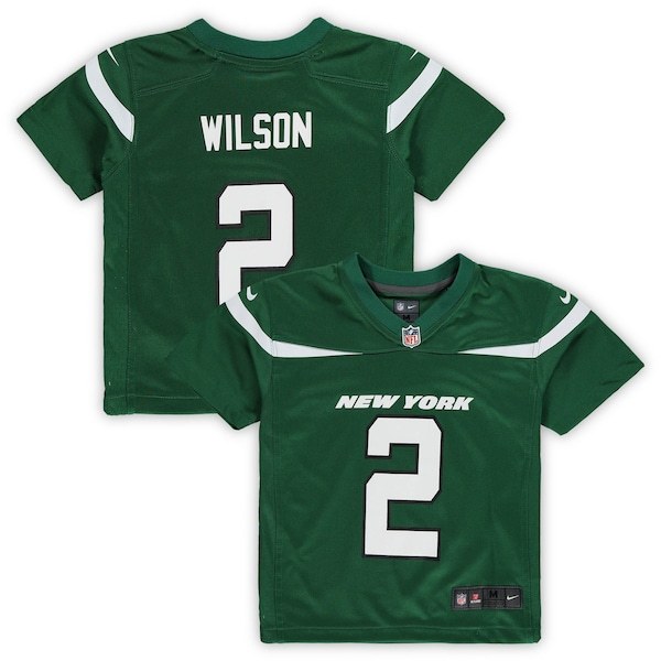 Zach Wilson New York Jets Nike Preschool Game Jersey - Gotham Green