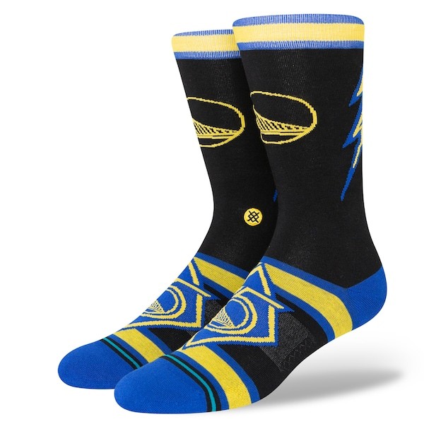 Golden State Warriors Stance 2021/22 City Edition Crew Socks - Black