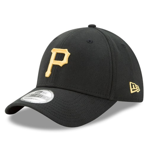 Pittsburgh Pirates New Era MLB Team Classic Logo 39THIRTY Flex Hat - Black