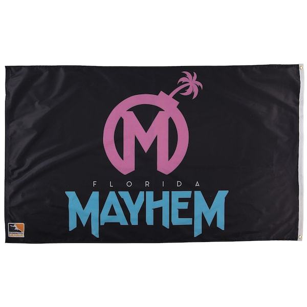 Florida Mayhem WinCraft 3' x 5' Overwatch League Team Logo Deluxe Flag