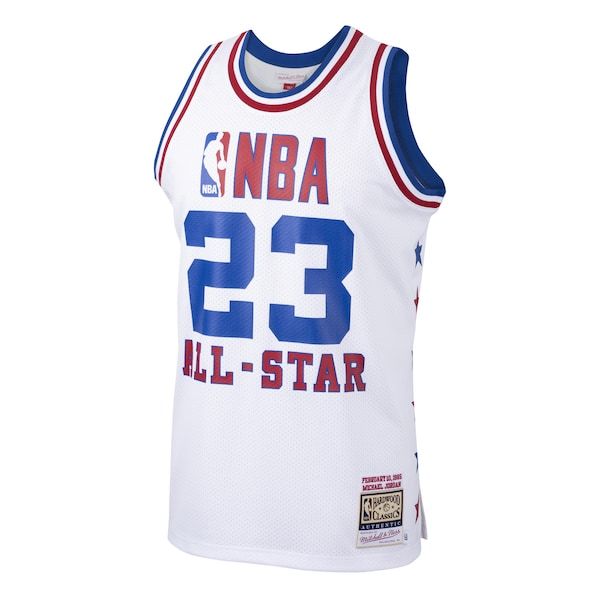 Michael Jordan Eastern Conference Mitchell & Ness 1985 NBA All-Star Game Authentic Jersey - White
