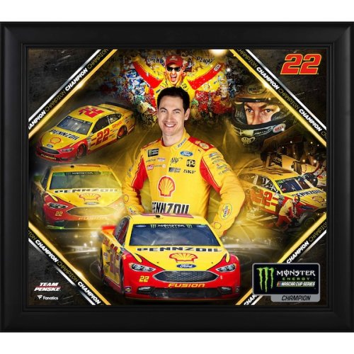 Joey Logano Fanatics Authentic Framed 15" x 17" 2018 NASCAR Monster Energy Cup Series Champion Collage