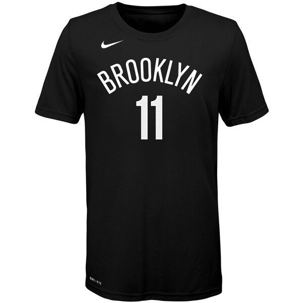 Kyrie Irving Brooklyn Nets Nike Youth Icon Edition Name & Number Performance T-Shirt - Black