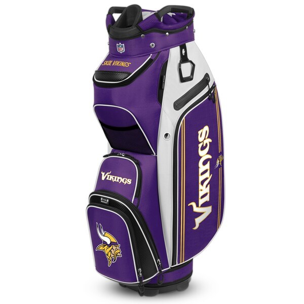 Minnesota Vikings WinCraft Bucket III Cooler Cart Golf Bag