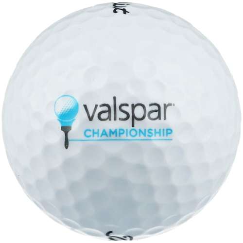 Valspar Championship Titleist Three-Pack TruFeel Golf Ball Sleeve