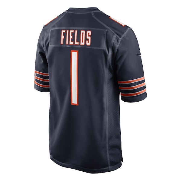 Justin Fields Chicago Bears Nike 2021 NFL Draft First Round Pick Game Jersey - Navy