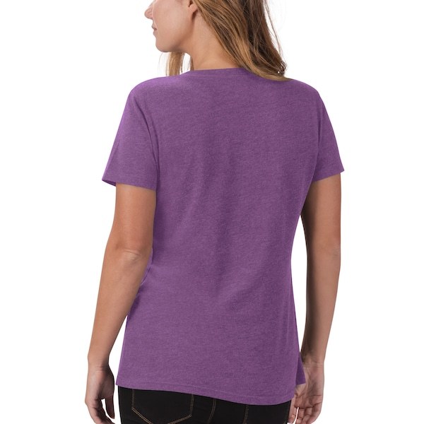 Alex Bowman G-III 4Her by Carl Banks Women's A Game V-Neck T-Shirt - Purple