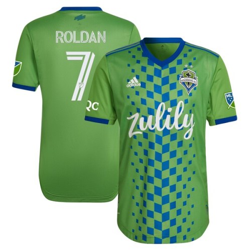 Cristian Roldan Seattle Sounders FC adidas 2022 Legacy Green Authentic Player Jersey - Green