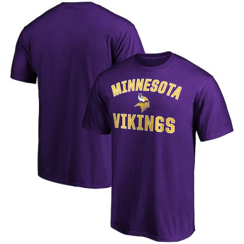 Minnesota Vikings Fanatics Branded Victory Arch T-Shirt - Purple