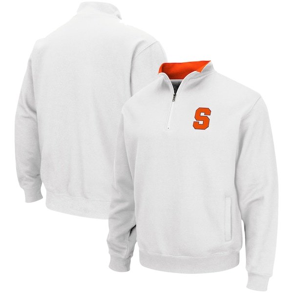 Syracuse Orange Colosseum Tortugas Team Logo Quarter-Zip Jacket - White