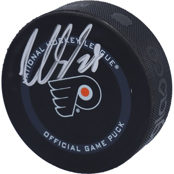 Claude Giroux Philadelphia Flyers Fanatics Authentic Autographed 2021 Model Official Game Puck