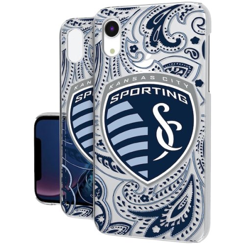 Sporting Kansas City Paisley Clear iPhone XR Case