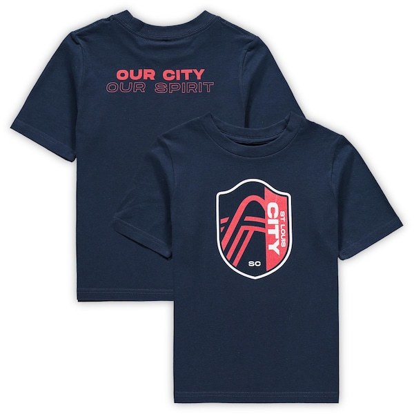 St. Louis City SC Preschool Our City T-Shirt - Navy