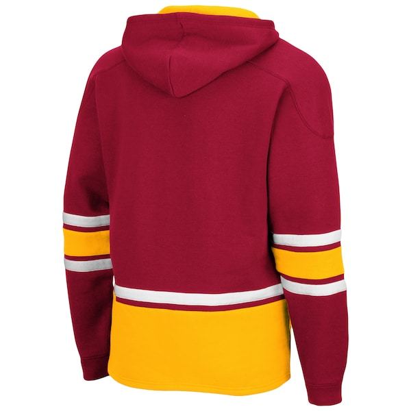 Iowa State Cyclones Colosseum Lace Up 3.0 Pullover Hoodie - Cardinal