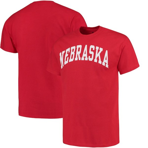Nebraska Huskers Basic Arch T-Shirt - Scarlet