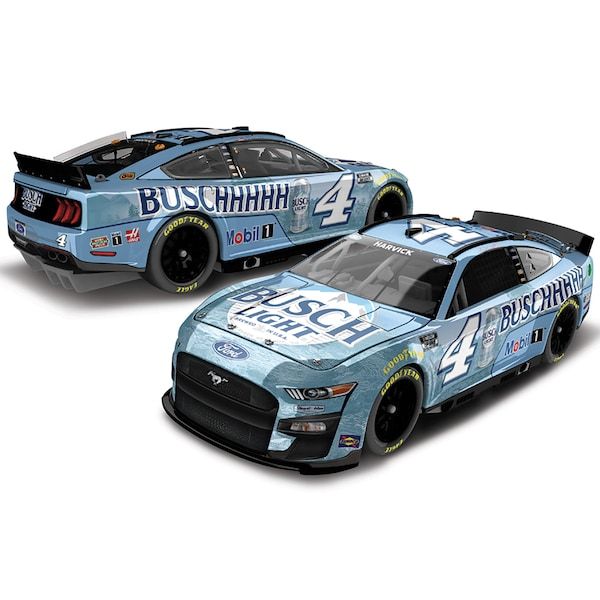 Kevin Harvick Action Racing 2022 #4 Busch Light 1:24 Regular Paint Die-Cast Ford Mustang