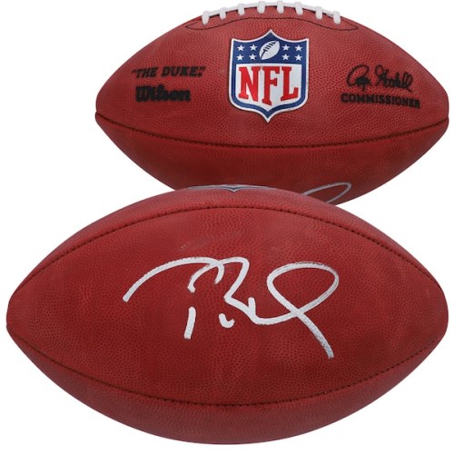 Tom Brady New England Patriots Fanatics Authentic Autographed Duke Game Football