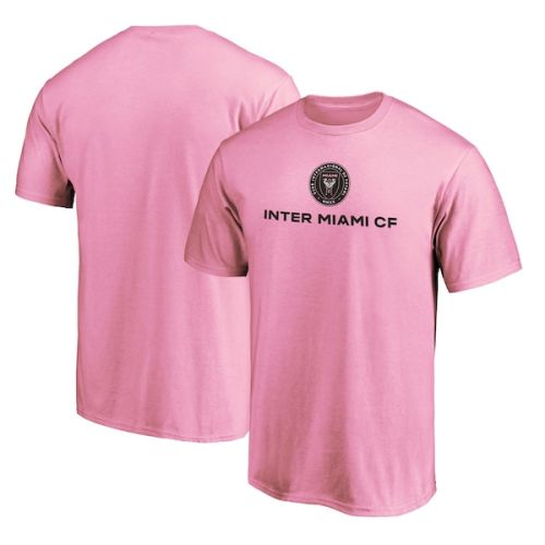 Inter Miami CF Fanatics Branded Primary Logo T-Shirt - Pink