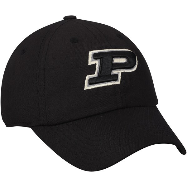 Purdue Boilermakers Top of the World Primary Logo Staple Adjustable Hat - Black