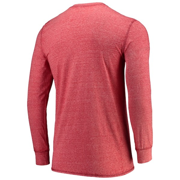 FC Dallas Concepts Sport Podium Henley Long Sleeve T-Shirt - Red