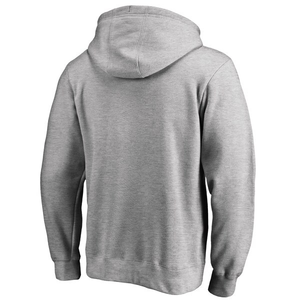 Oklahoma Sooners Fanatics Branded Team Classical Primary Pullover Hoodie - Heathered Gray